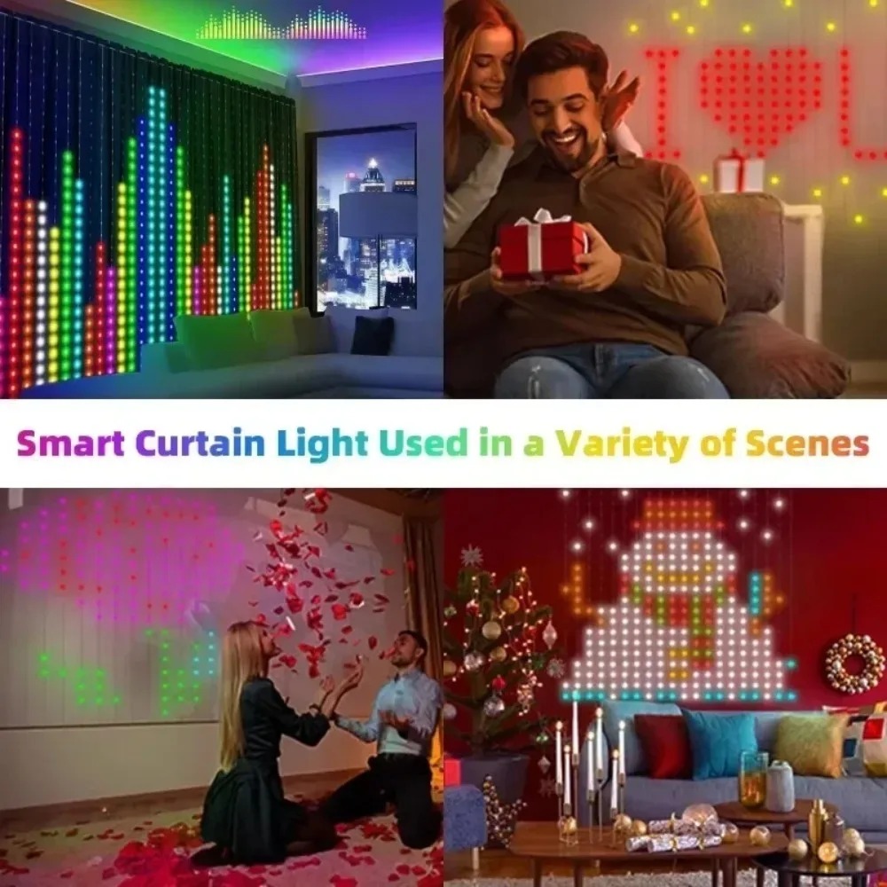 Outdoor LED Pixel Curtain Ligh - Outdoor Lighting Wall 评论和价格