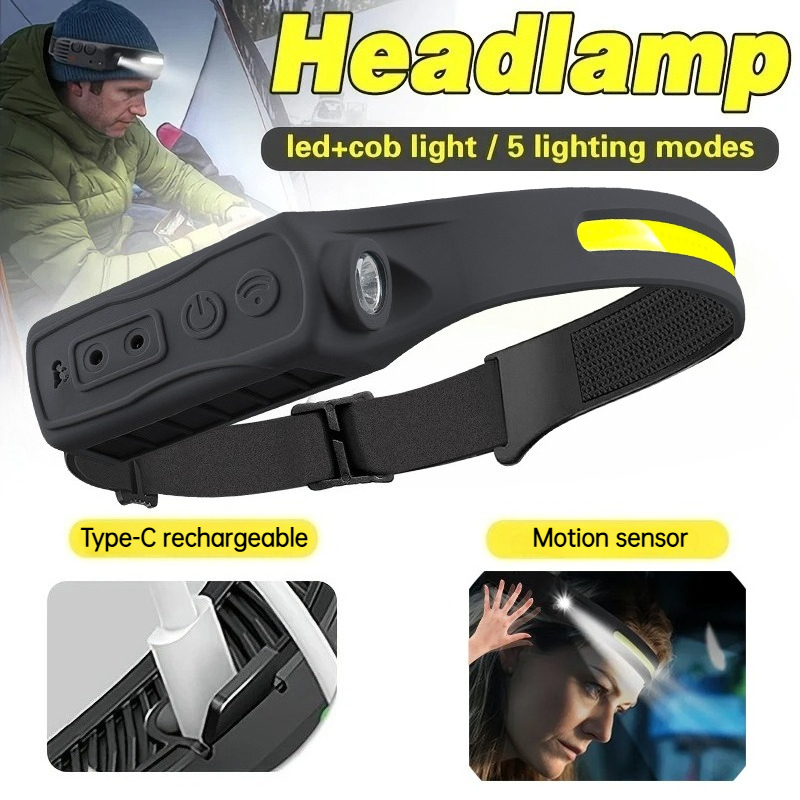Powerful COB LED Sensor Headla - Outdoor Lighting Sensor 评论和价格