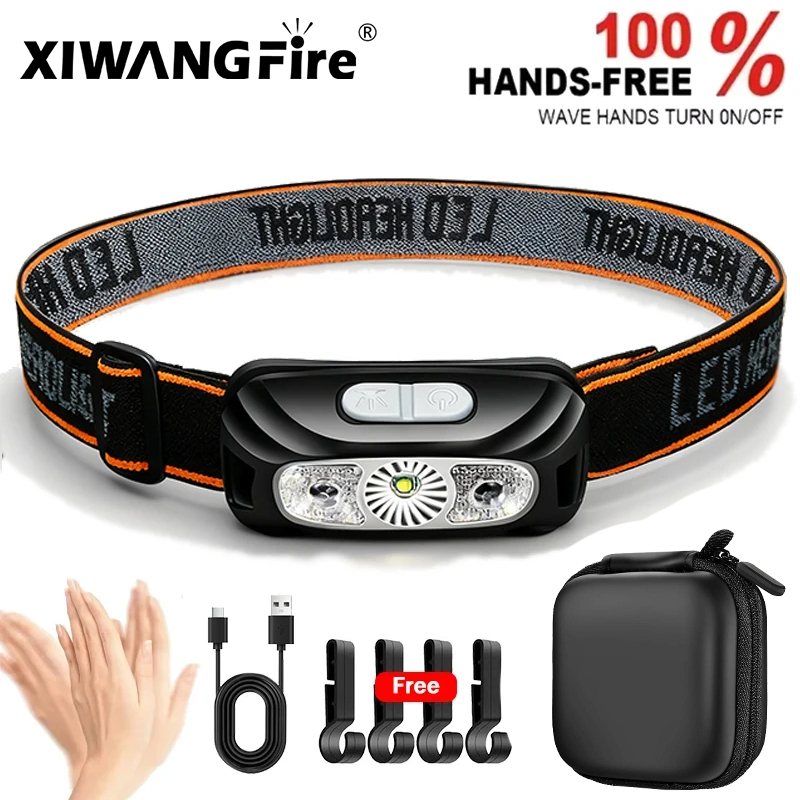 Strong Light Headlamp Portable - Outdoor Lighting Sensor 评论和价格