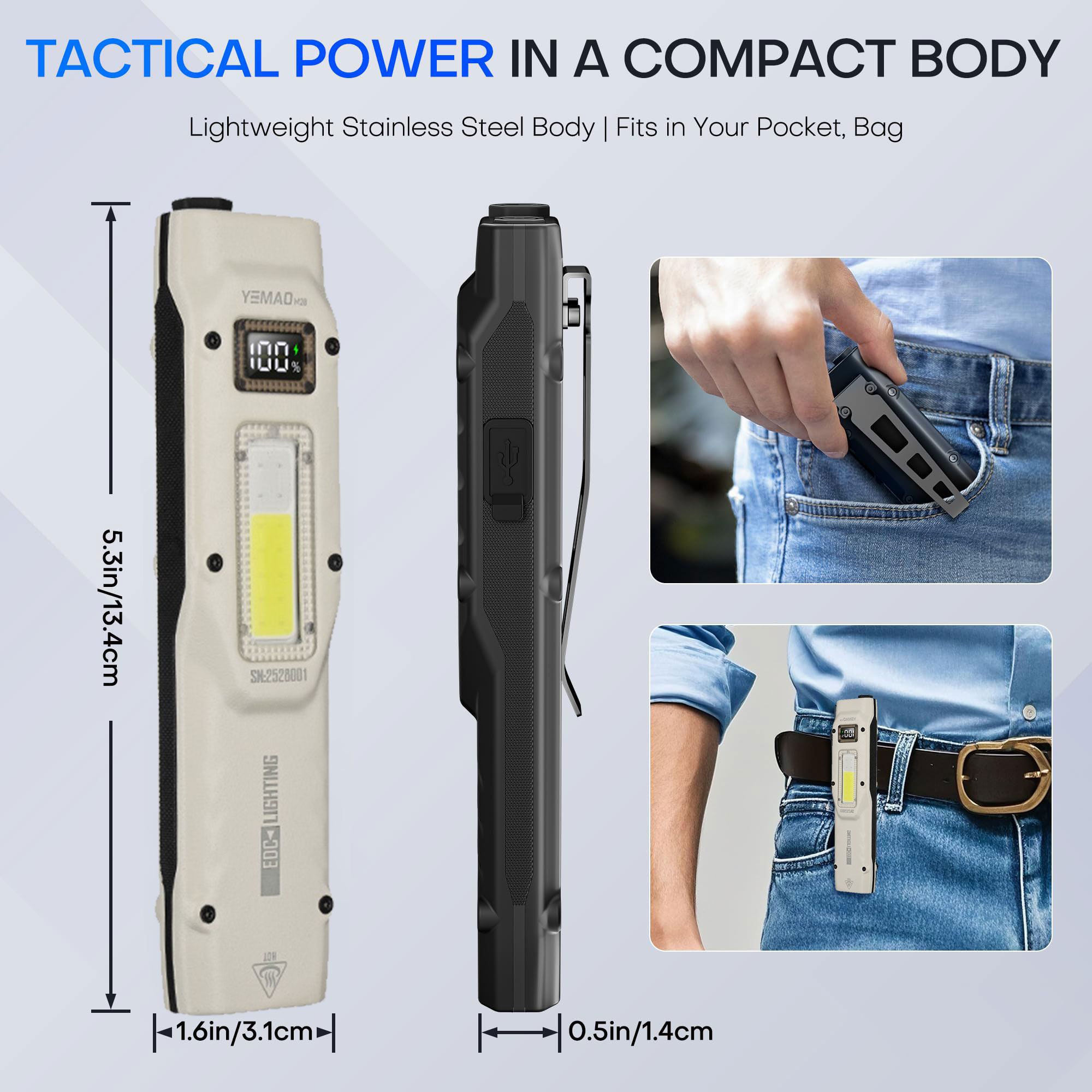 Portable 880LM YEMAO M28 Ultra - Outdoor Lighting Beacon 评论和价格