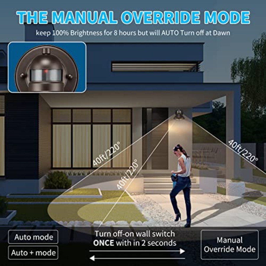2 Pack Motion Sensor Outdoor L - Motion Sensor Outdoor 评论和价格