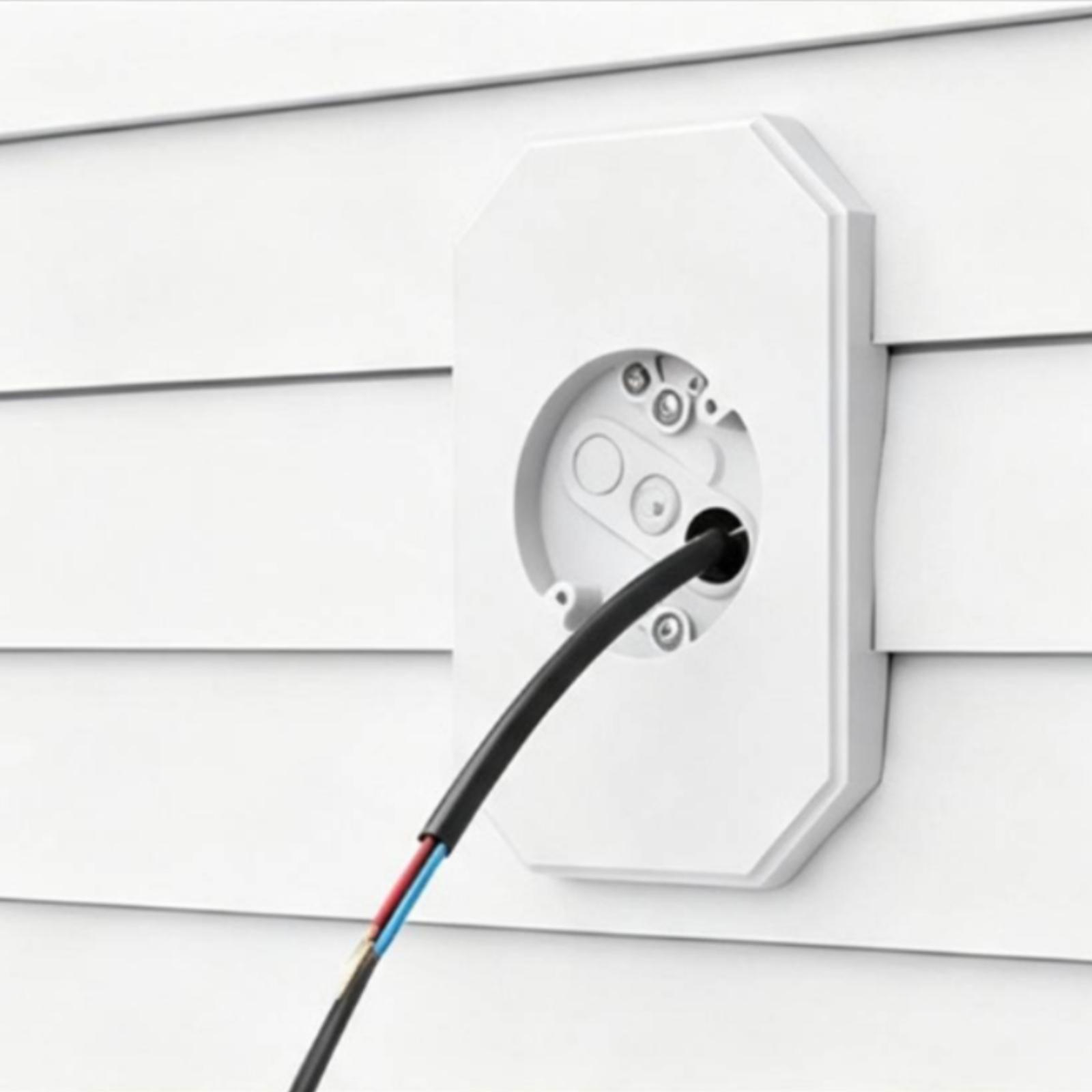 Siding Mounting Block with Ele - Outdoor Lighting Electrician 评论和价格