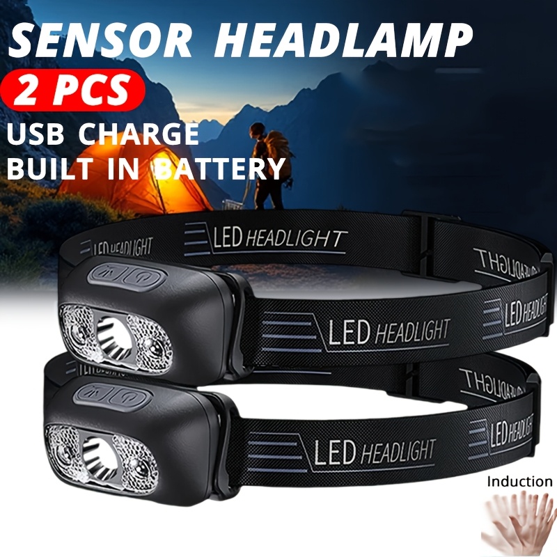 Strong Light Headlamp Portable - Outdoor Lighting Sensor 评论和价格