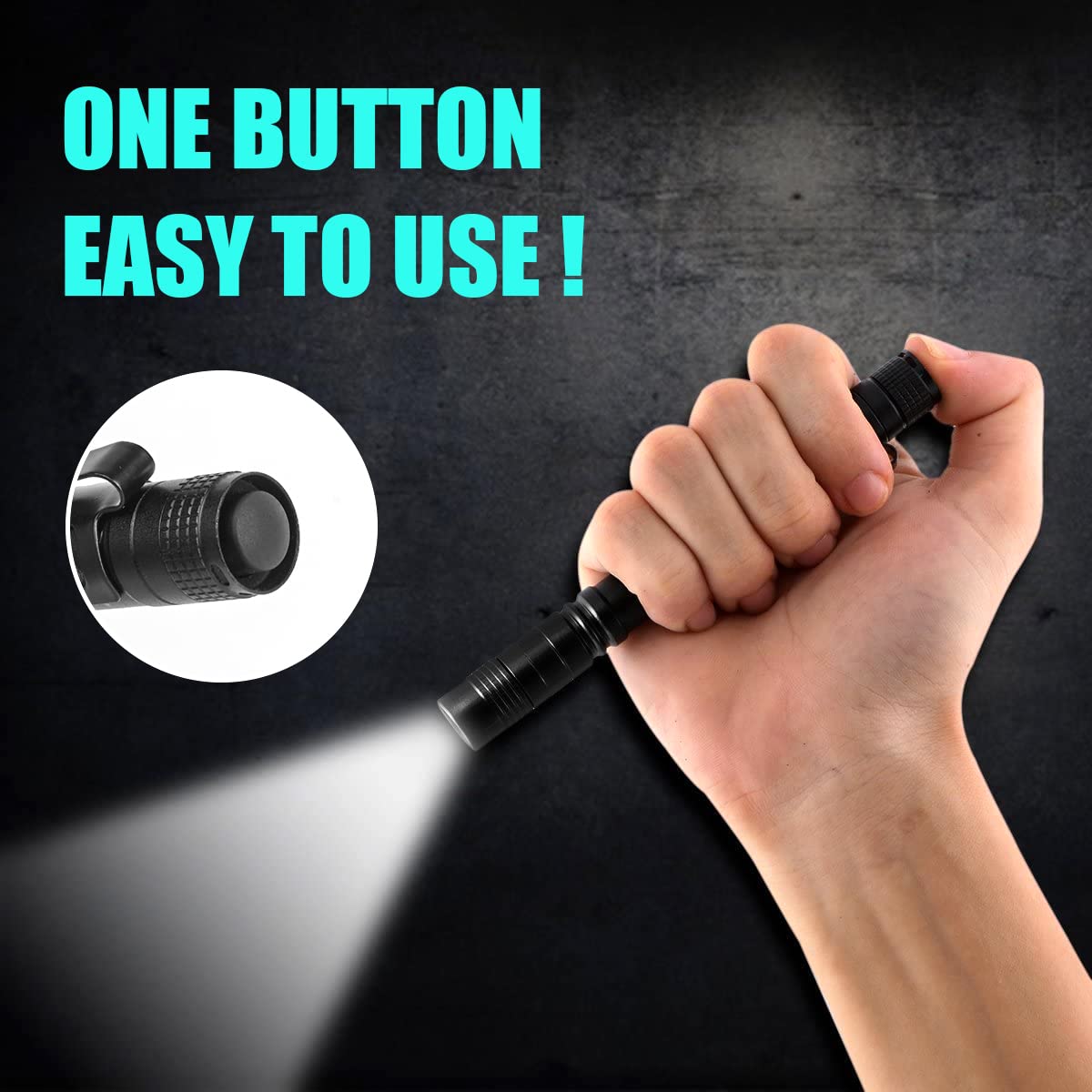 Portable Mini LED Pen Flashlig - Outdoor Lighting Beacon 评论和价格