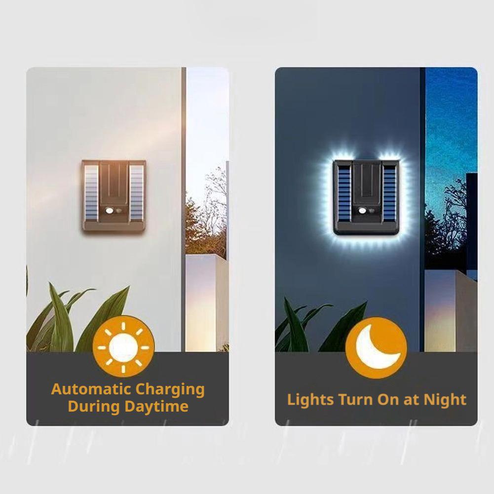 Foldable LED 120° Solar Light  - Motion Sensor Outdoor 评论和价格