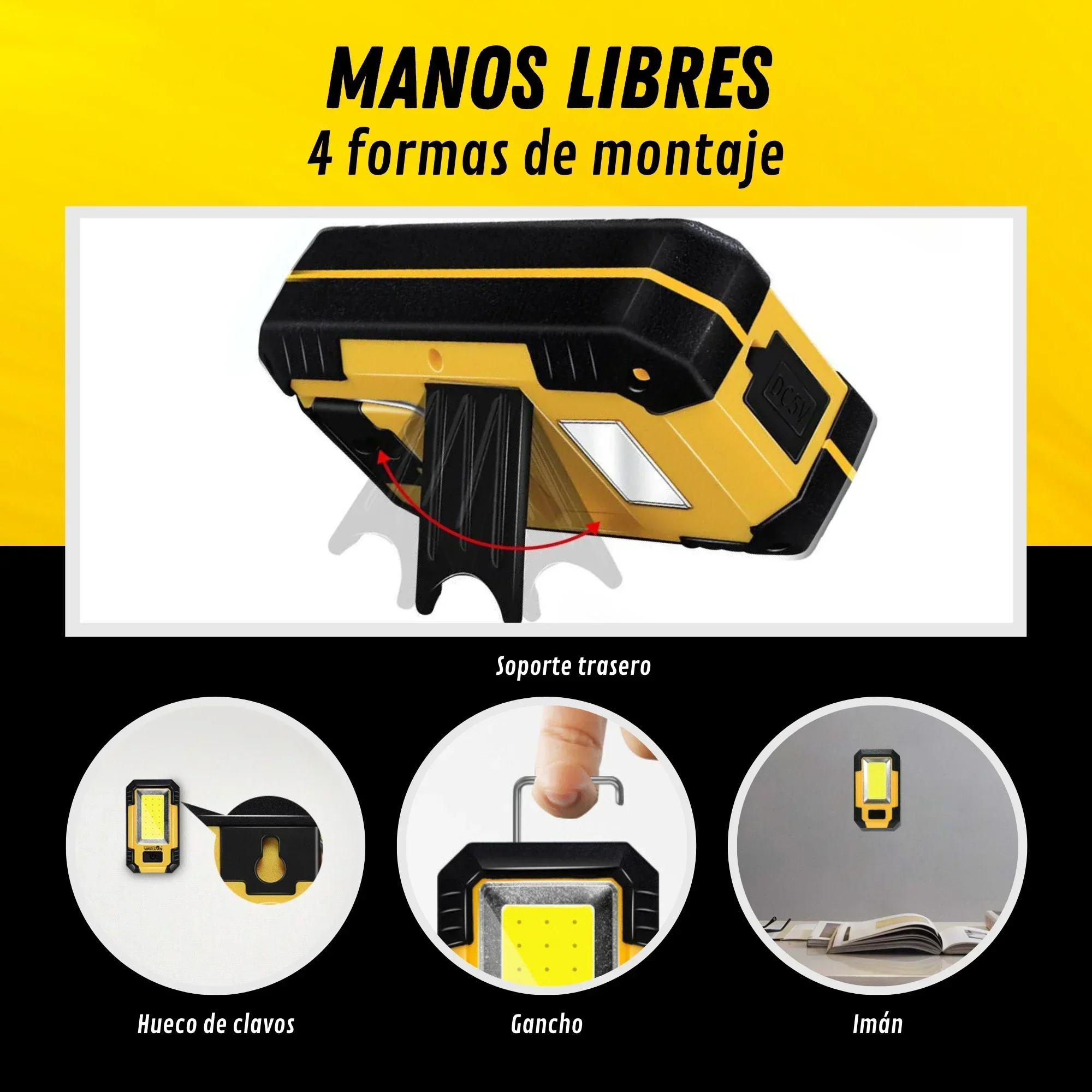 Rechargeable 4000MaH Work Ligh - Outdoor Lighting Beacon 评论和价格