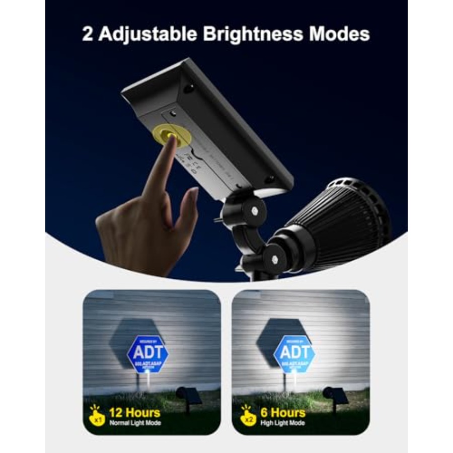 Solar Spotlights Outdoor Water - Outdoor Lighting Wall 评论和价格