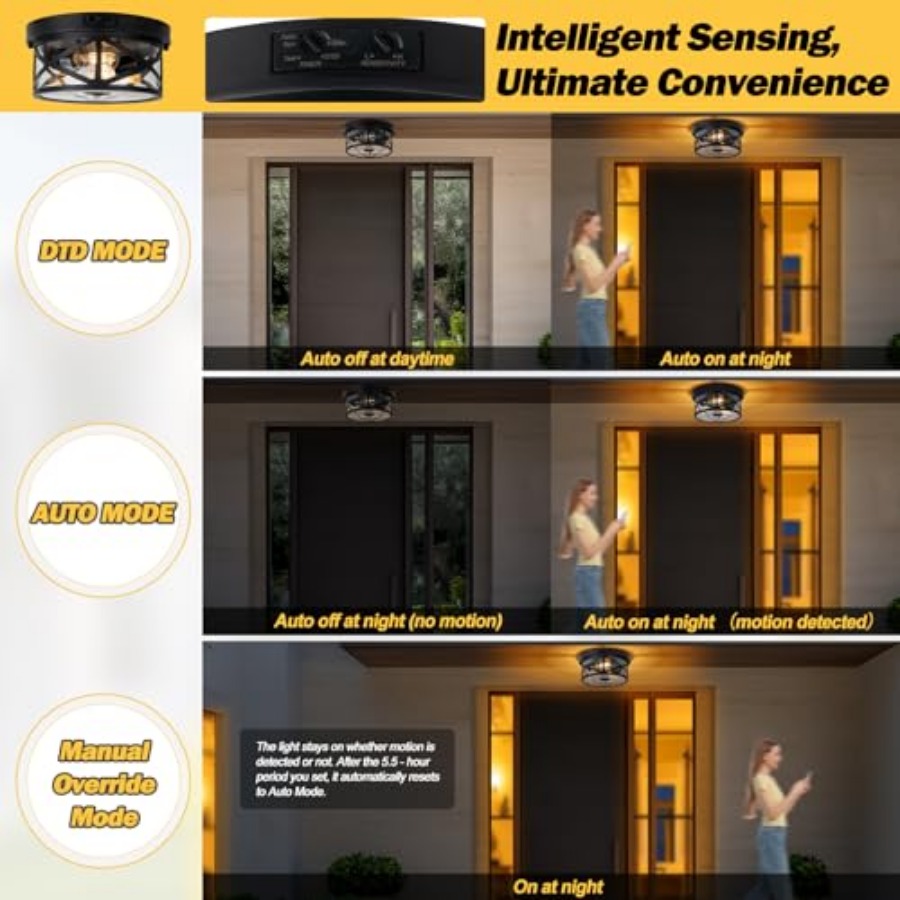 Motion Sensor Outdoor Ceiling  - Motion Sensor Outdoor 评论和价格