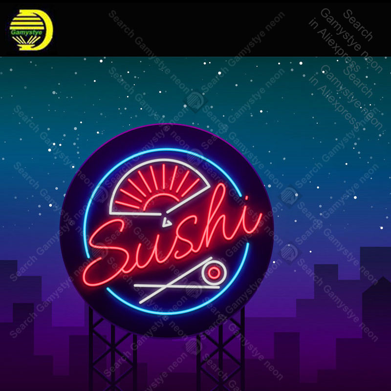 Neon Sign for Sushi logo in ne - Outdoor Lighting Expressions 评论和价格