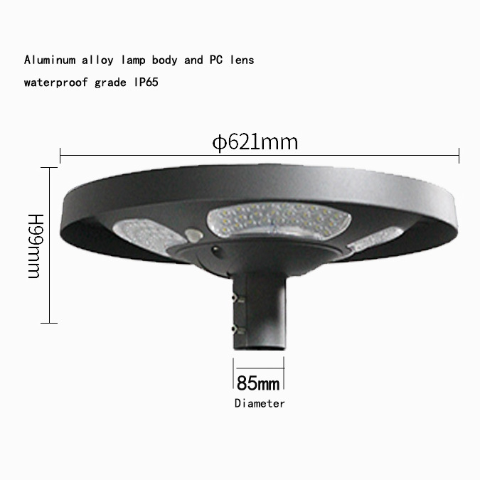 Waterproof IP65 UFO Solar LED  - Outdoor Lighting Sensor 评论和价格