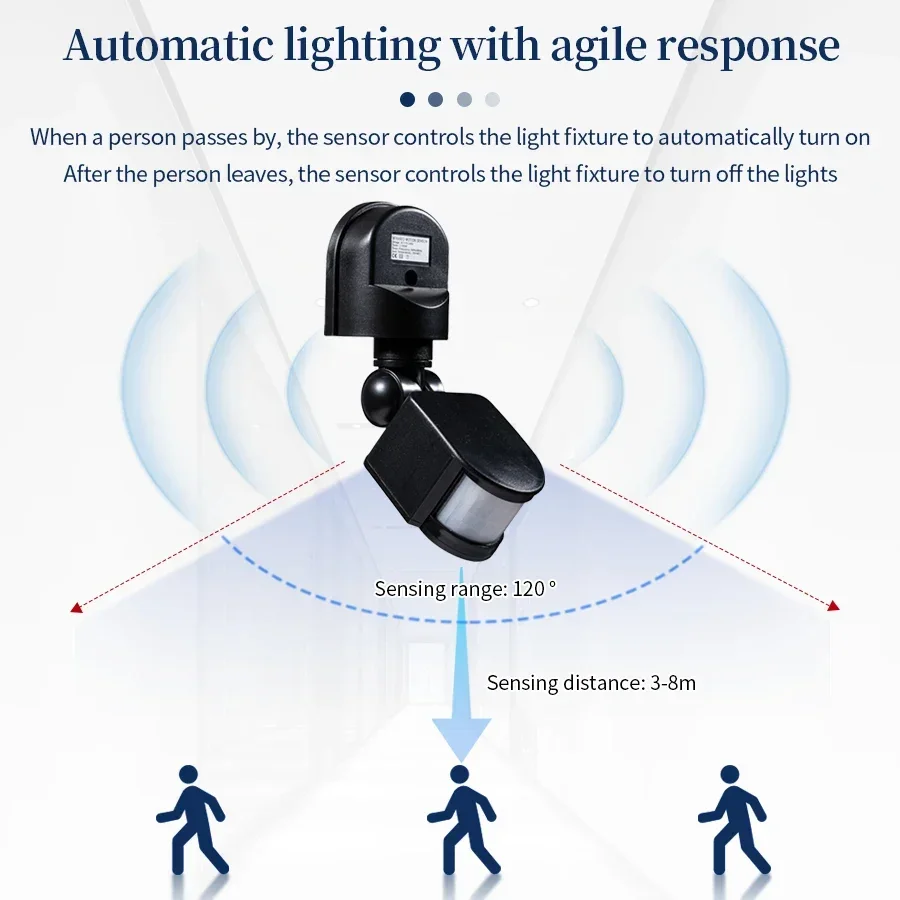 PIR Motion Sensor 220V 110V 12 - Motion Sensor Outdoor 评论和价格