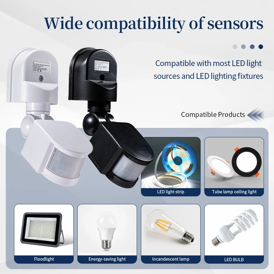 PIR Motion Sensor 220V 110V 12 - Motion Sensor Outdoor 评论和价格