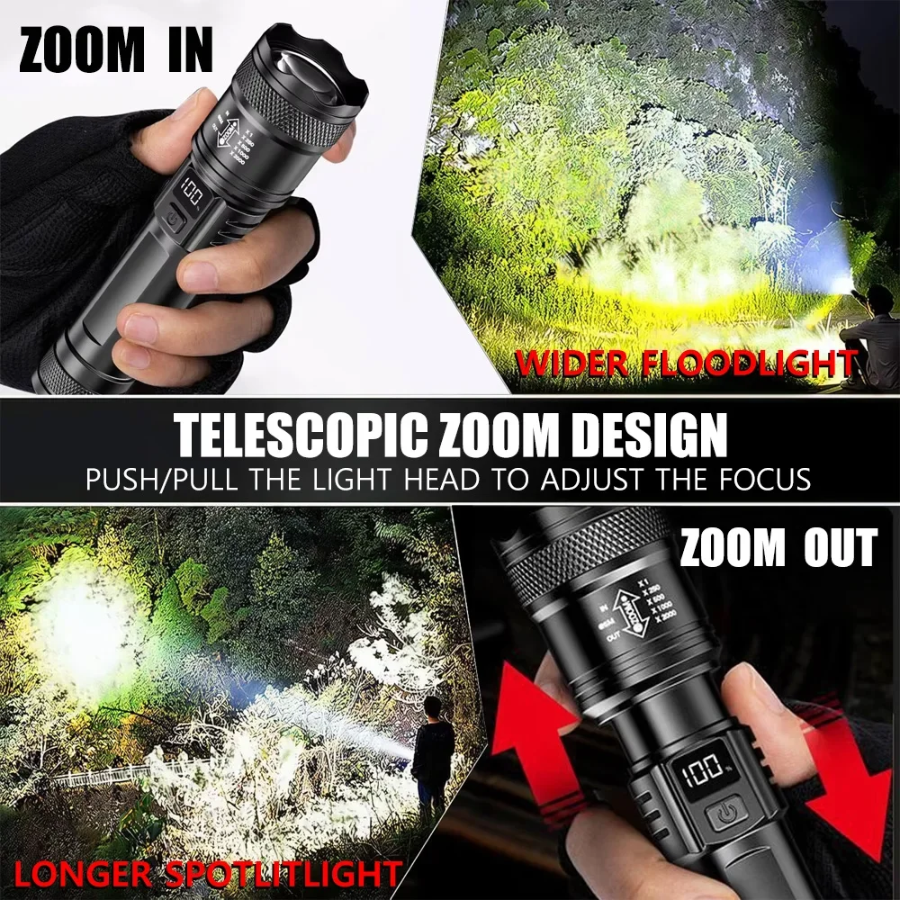 Rechargeable LED Flashlight Zo - Outdoor Lighting Beacon 评论和价格