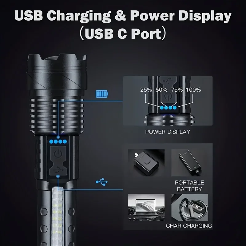 Powerful LED Flashlight Batter - Outdoor Lighting Lowes 评论和价格